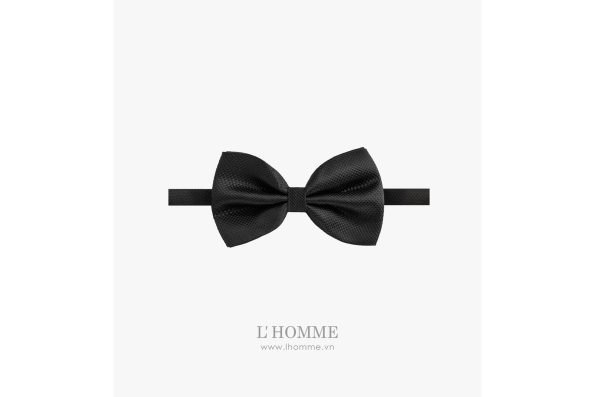 bow tie black reptile texture 1