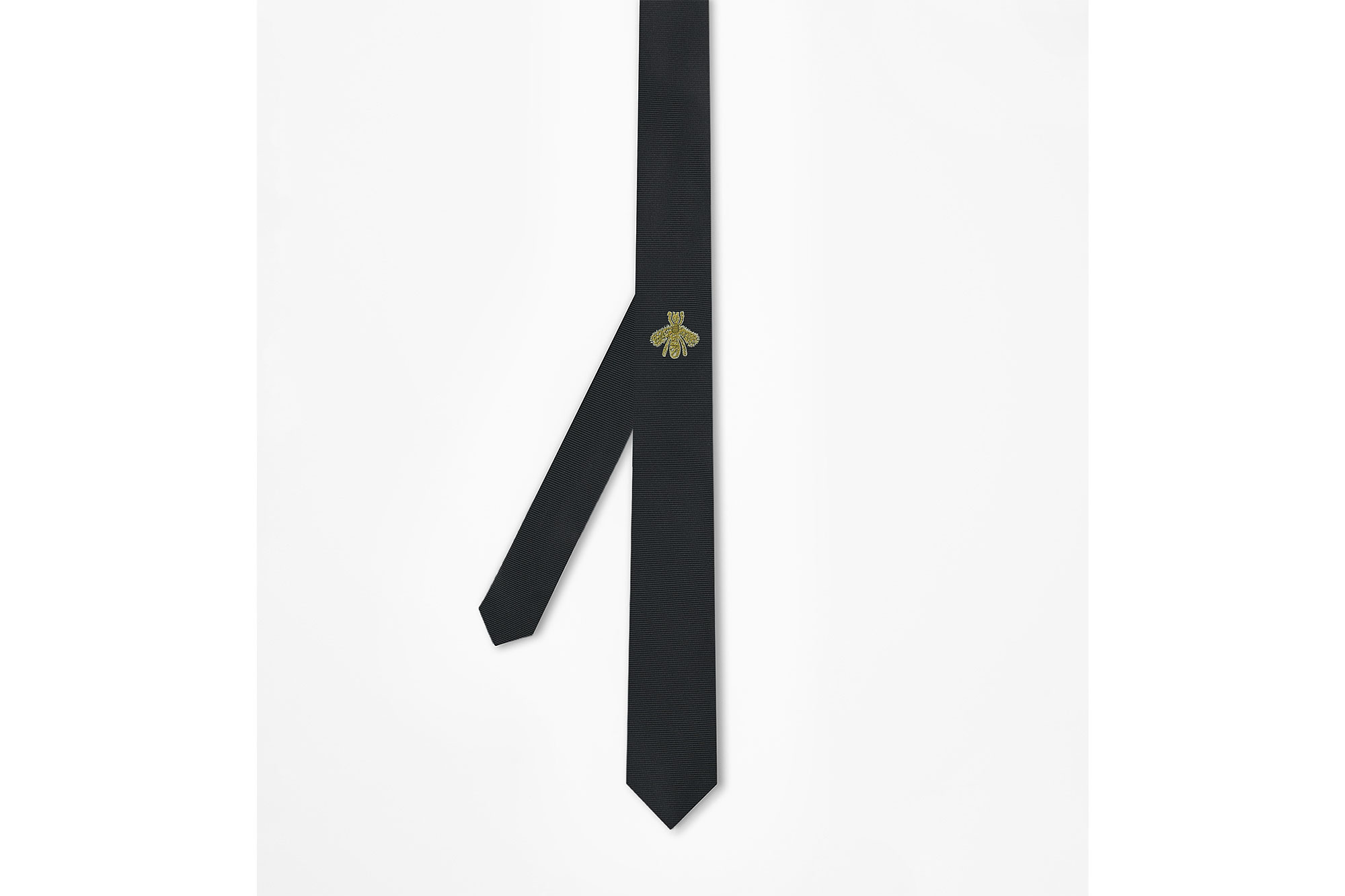 plain black tie 1