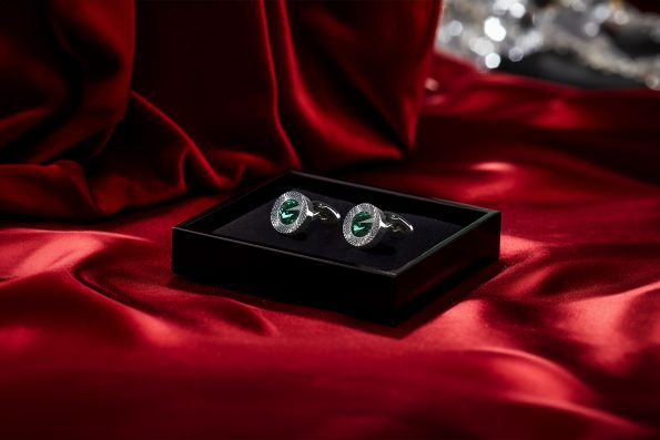 Emerald Cufflink