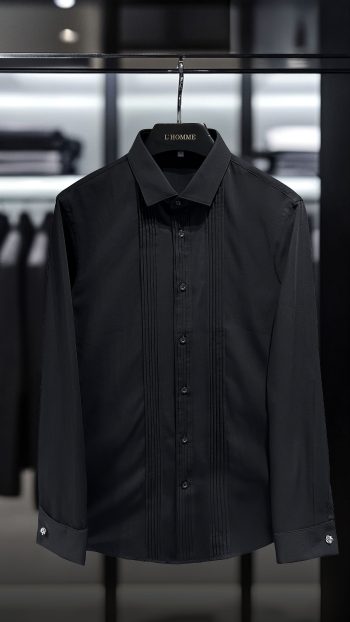 Áo Sơ Mi Dài Tay Tuxedo D971
